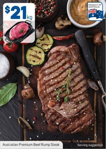 Foodland Australian Premium Beef Rump Steak offer