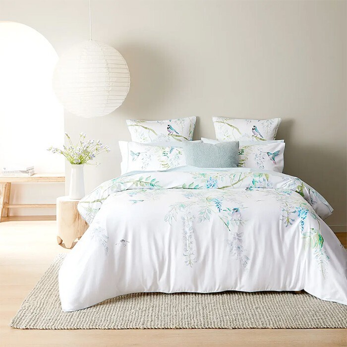 Japanese wisteria quilt cover offer at Bed Bath N' Table