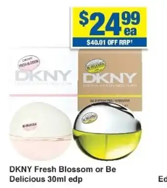 My Chemist DKNY Fresh Blossom or Be Delicious 30ml edp offer