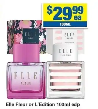 My Chemist Elle Fluer or L'Edition 100ml edp offer