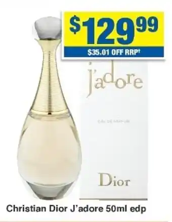 My Chemist Christians Dior J'adore 50ml edp offer