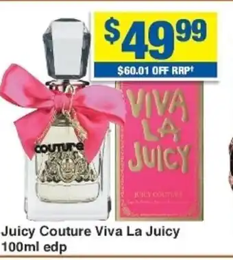 My Chemist Juicy Couture or Viva La Juicy 100ml edp offer