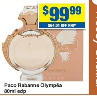 My Chemist Paco Rabanne OLympéa 80ml edp offer