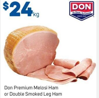 Foodland Don Premium Melosi Ham or Double Smoked Leg Ham offer