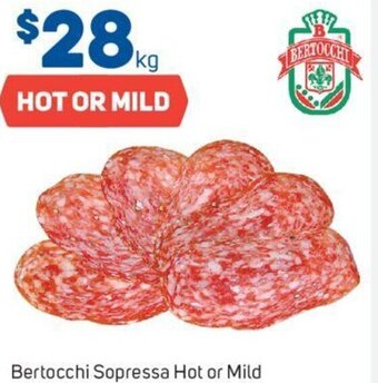 Foodland Bertocchi Sopressa Hot or Mild offer