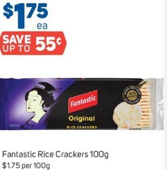 Foodland Fantastic Rice Crackers 100g offer