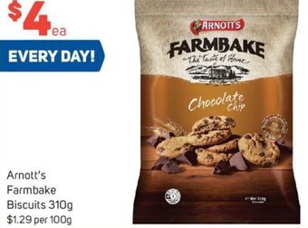 Foodland Arnott's Farmbake Biscuits 310g offer