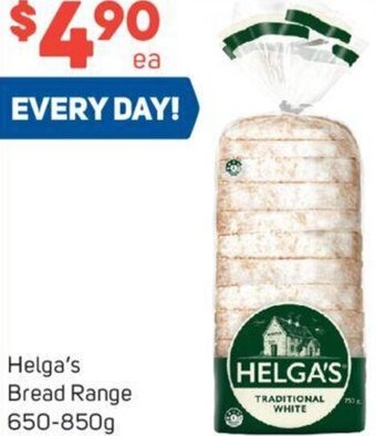 Foodland Helga's Bread Range 650-850g offer
