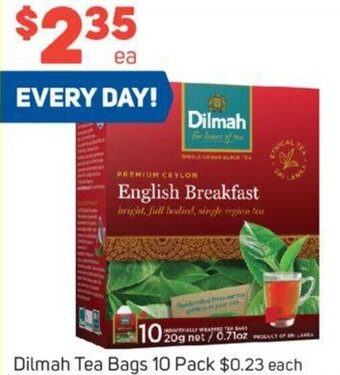Foodland Dilmah Tea Bags 10 Pack offer