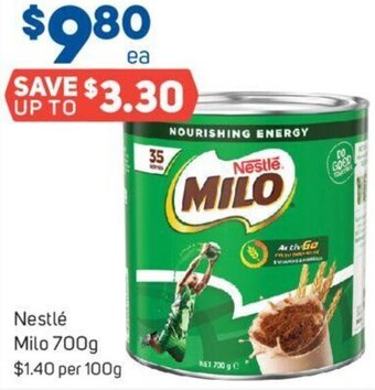 Foodland Nestlé Milo 700g offer