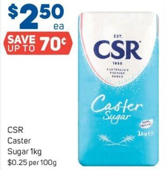 Foodland CSR Caster Sugar 1kg offer