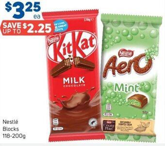 Foodland Nestlé Blocks 118-200g offer