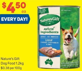 Foodland Nature's Gift Dog Food 1.2kg offer