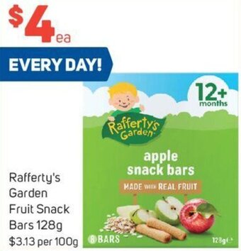 Foodland Rafferty's Garden Fruit Snack Bars 128g offer
