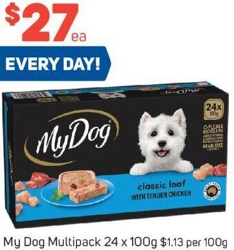 Foodland My Dog Multipack 24 x 100g offer