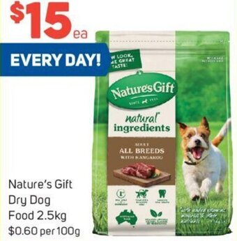 Foodland Nature's Gift Dry Dog Food 2.5kg offer