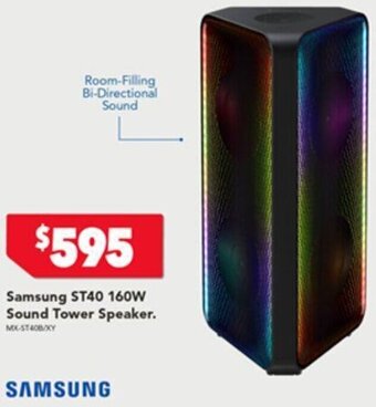 Harvey Norman Samsung ST40 160W Sound Tower Speaker. offer