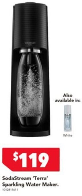 Harvey Norman SodaStream Terra' Sparkling Water Maker. offer