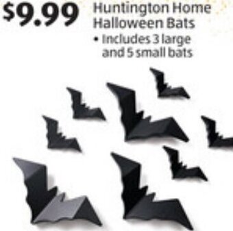 Huntington Home Halloween Bats