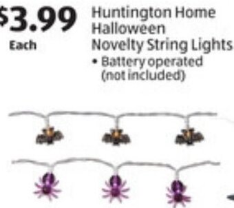 ALDI Huntington Home Halloween Novelty String Lights offer