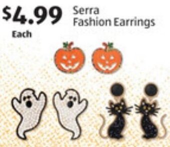 ALDI Serra Fashion Earrings offer