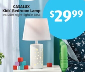 CASALUX Kids' Bedroom Lamp