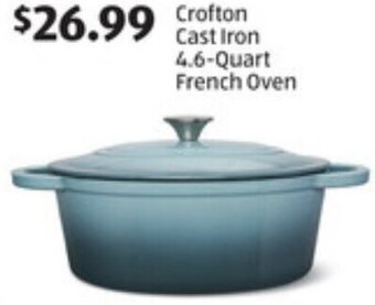 ALDI Crofton Cast Iron 4.6-Quart French Oven offer