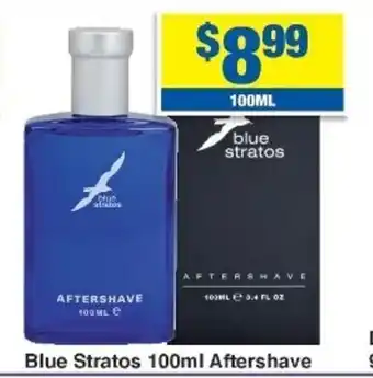 My Chemist Blue Stratos 100ml Aftershave offer