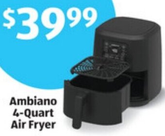 Ambiano 4-Quart Air Fryer
