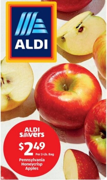ALDI Pennsylvania Honeycrisp Apples offer