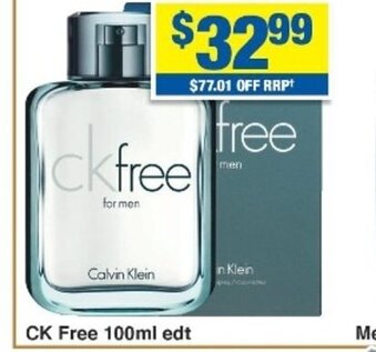 CK Free 100ml edt