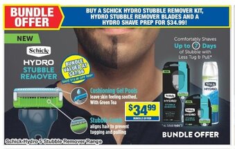 My Chemist Schick Hydro 5 Stubble Remover Range offer