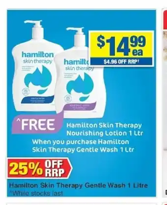 Hamilton Skin Therapy Gentle Wash 1 Litre