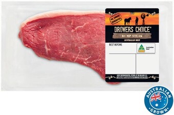 Coles Drovers Choice Beef Rump Steak 230g offer