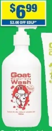 My Chemist Goat Moisturising Wash 500ml offer