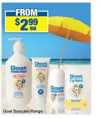 My Chemist Goat Suncare Range offer