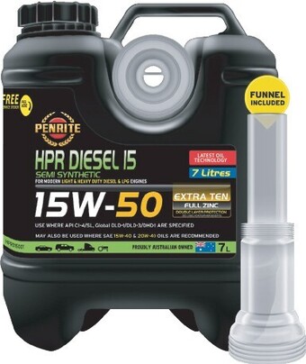 Autopro Penrite hpr diesel 15 15w-50 7l semi synthetic offer