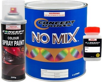 Autobarn Concept paints on-site paint mixing offer