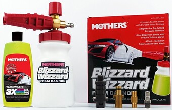 Autobarn Mothers blizzard wizzard foam cannon kit offer