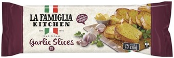 IGA La famiglia kitchen traditional garlic slices 450g offer