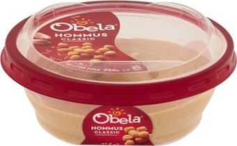 IGA Obela hommus dip 220g selected varieties offer