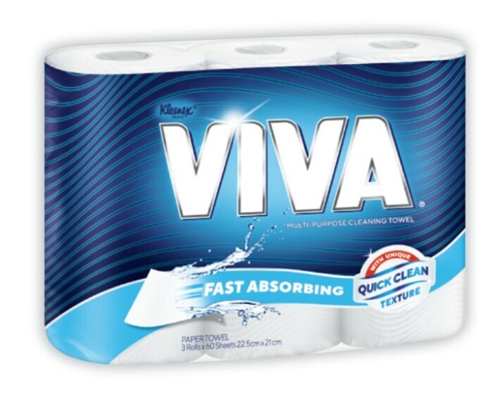 Viva paper towel 3 pack offer at Coles
