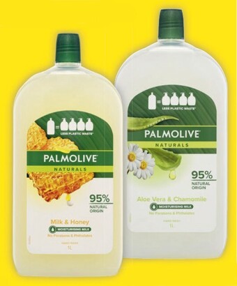 Coles Palmolive liquid hand wash refill 1 litre offer