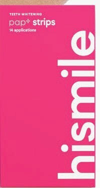 Hismile pap+ teeth whitening strips 7 pack