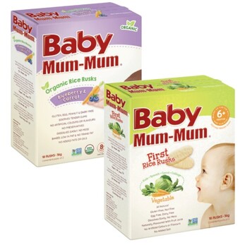 Coles Baby mum mum rice rusks 36g offer