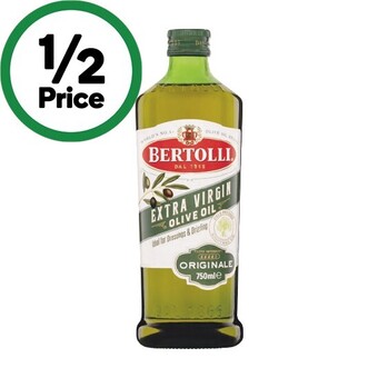 Woolworths Bertolli olive oil 750ml offer