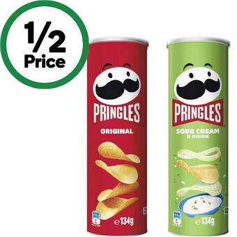 Woolworths Pringles 118-134g offer