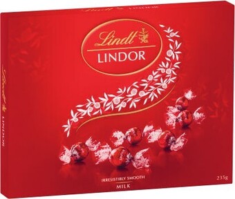 Coles Lindt Lindor Gift Box 235g offer