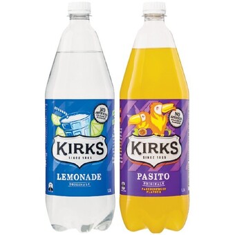 Kirks soft drink varieties 1.25 litre