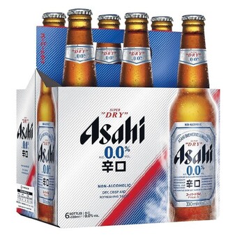 Woolworths Asahi super dry 0% 6 x 330ml offer